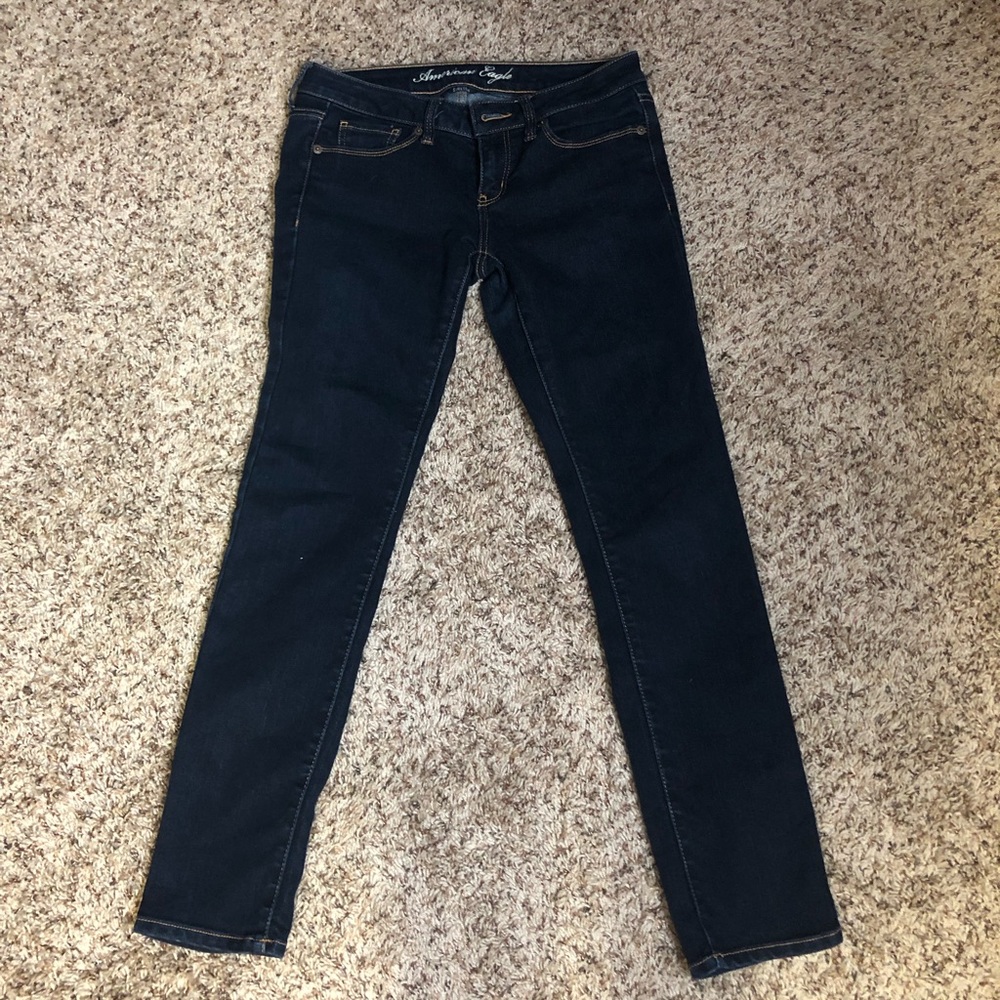 American Eagle dark blue Skinny Stretch Jeans